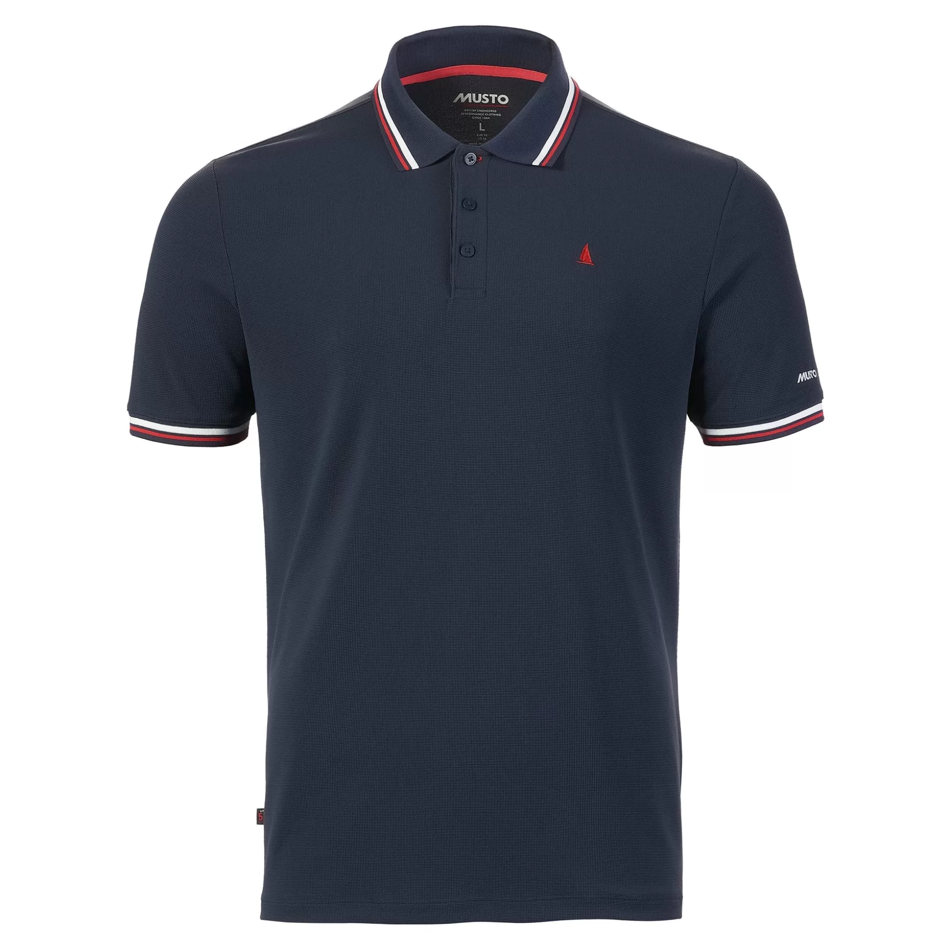 Discount Henry Bucks MUSTO Evo Pro Lite Short Sleeve Polo (Online Only*) NAVY
