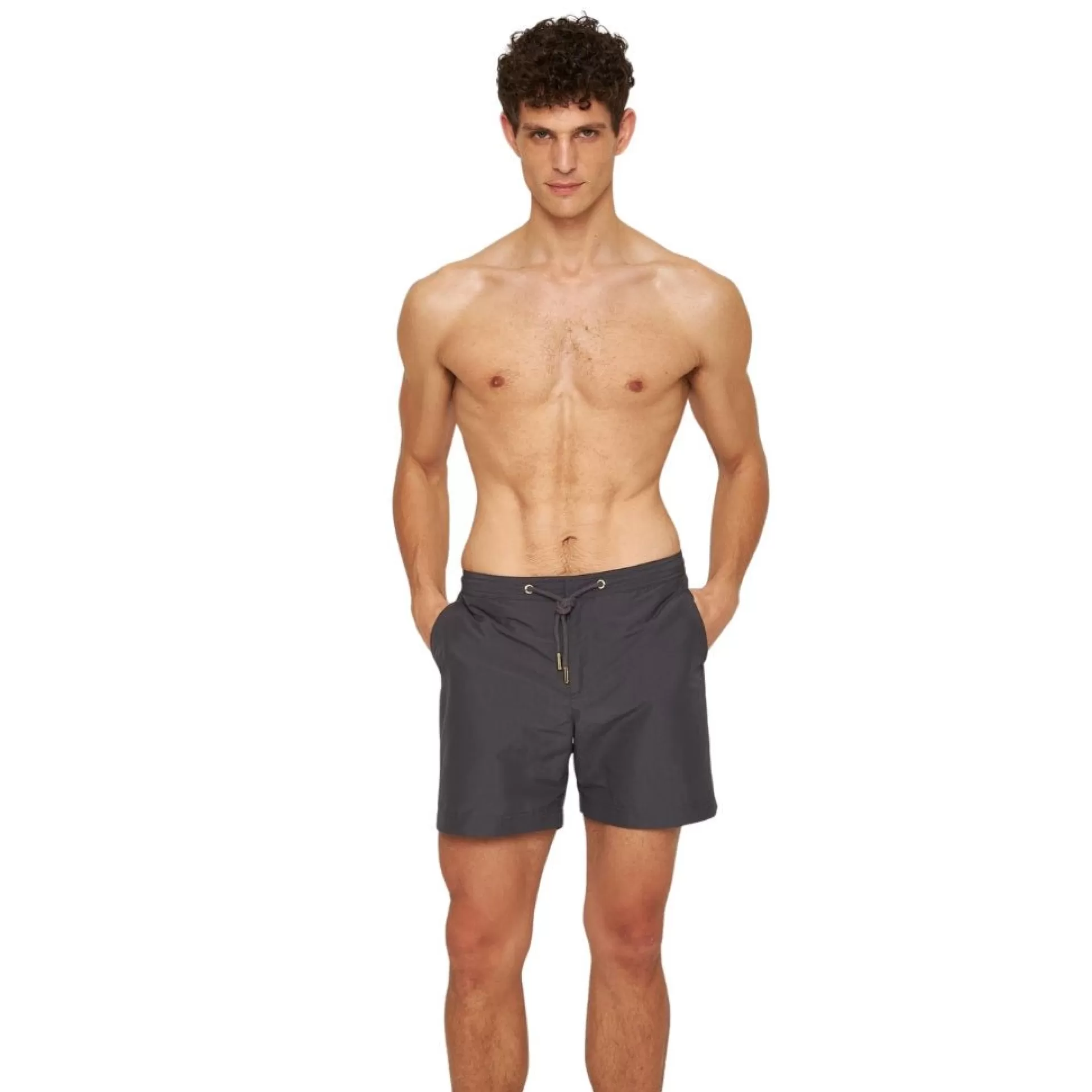 Shop Henry Bucks ORLEBAR BROWN Bulldog Shorts GREY