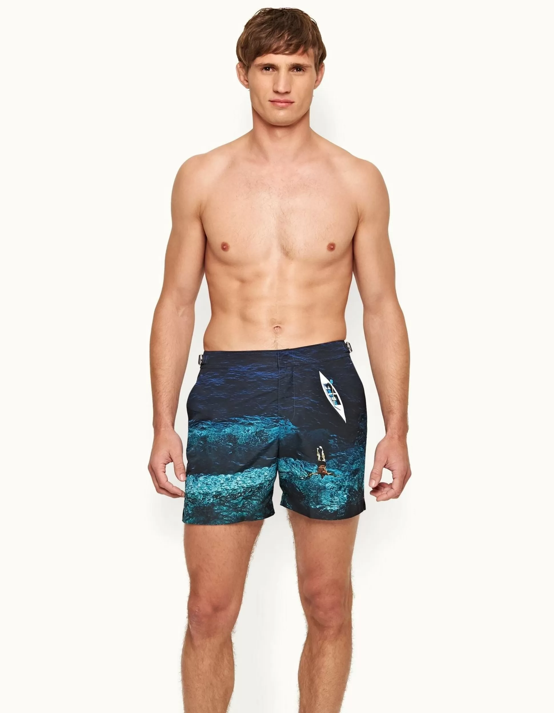 Outlet Henry Bucks ORLEBAR BROWN Mens Swim Shorts BLUE MULTI