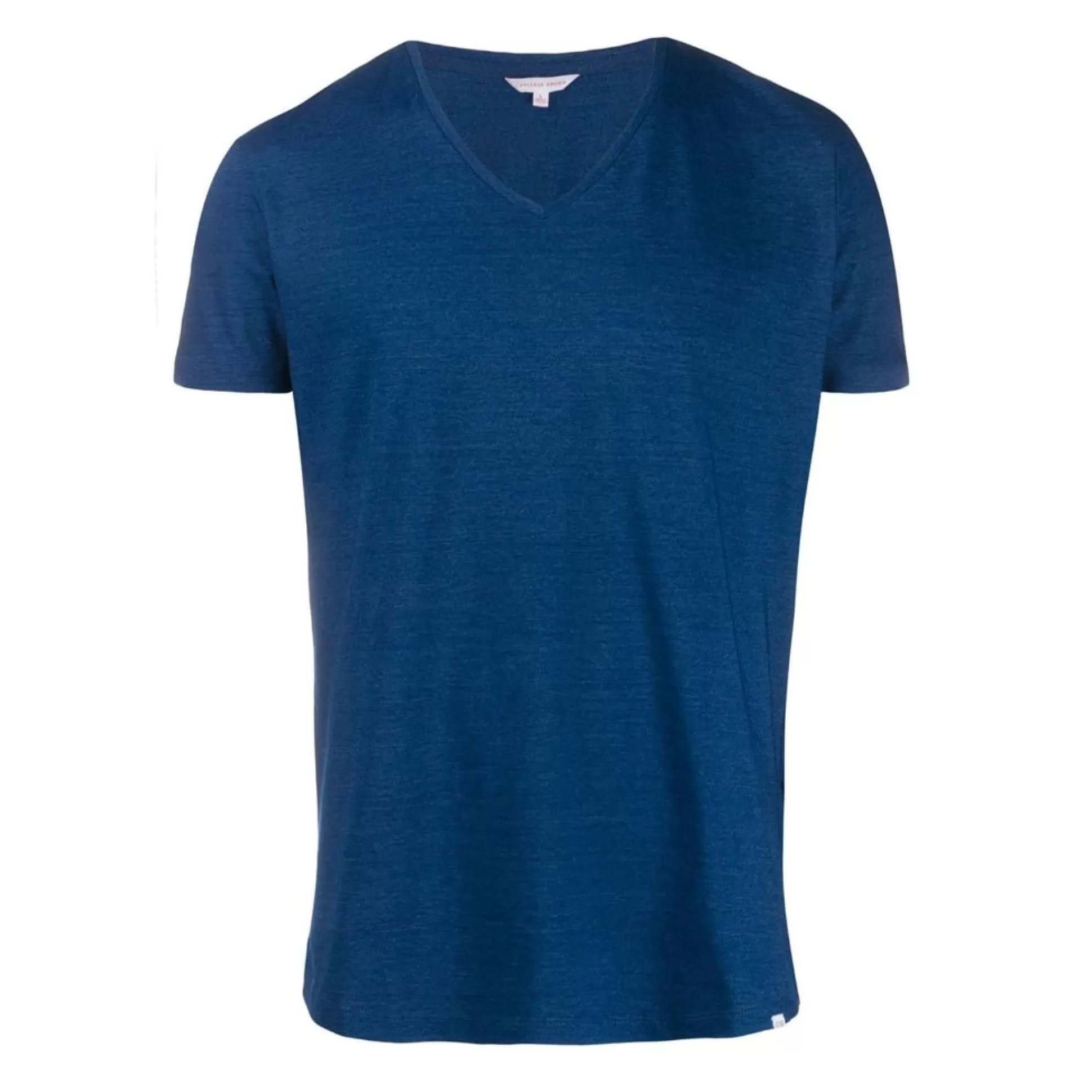 Hot Henry Bucks ORLEBAR BROWN V Neck T-Shirt BLUE