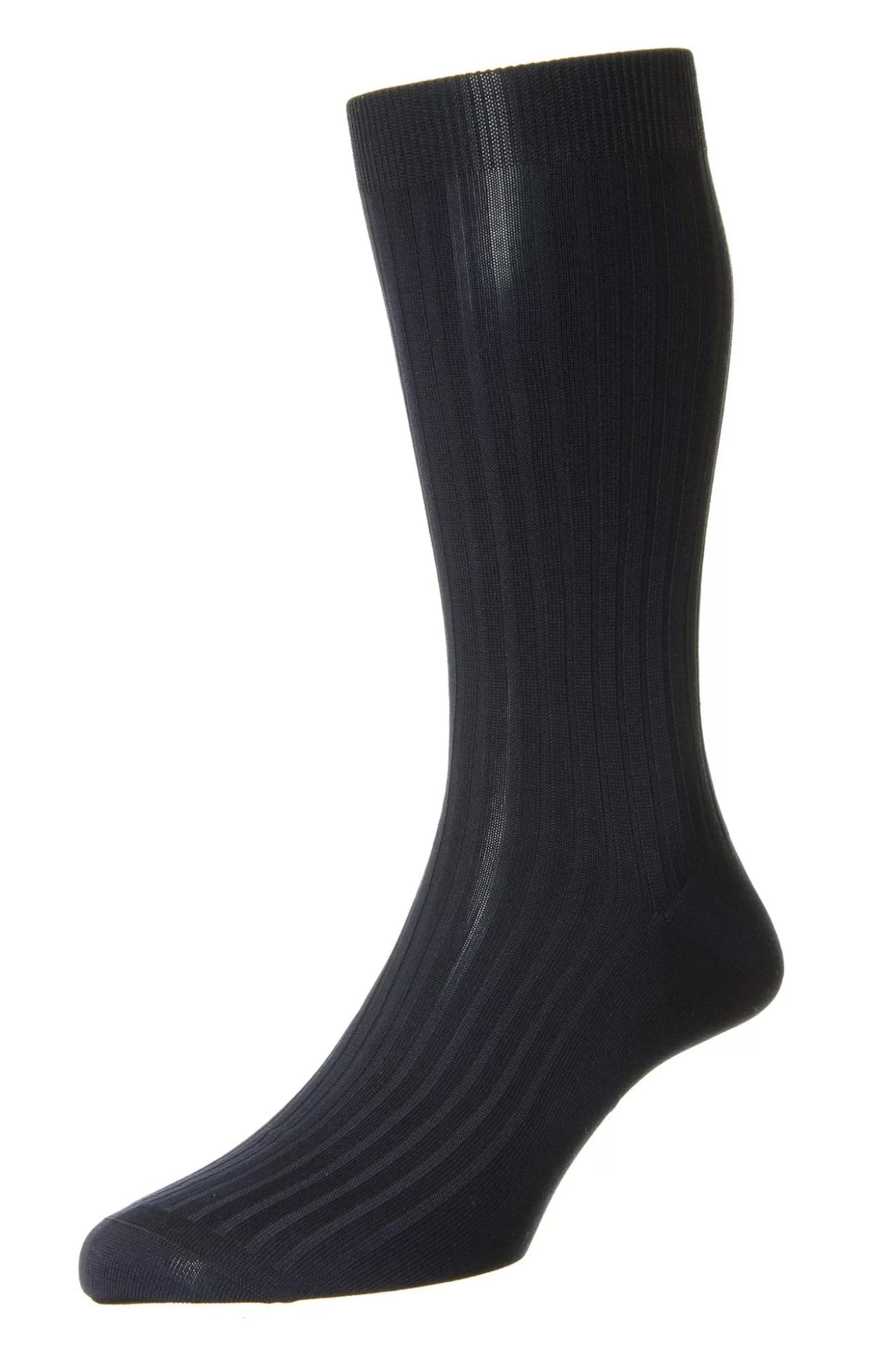 Sale Henry Bucks PANTHERELLA Danvers Fil D'ecosse Socks NAVY