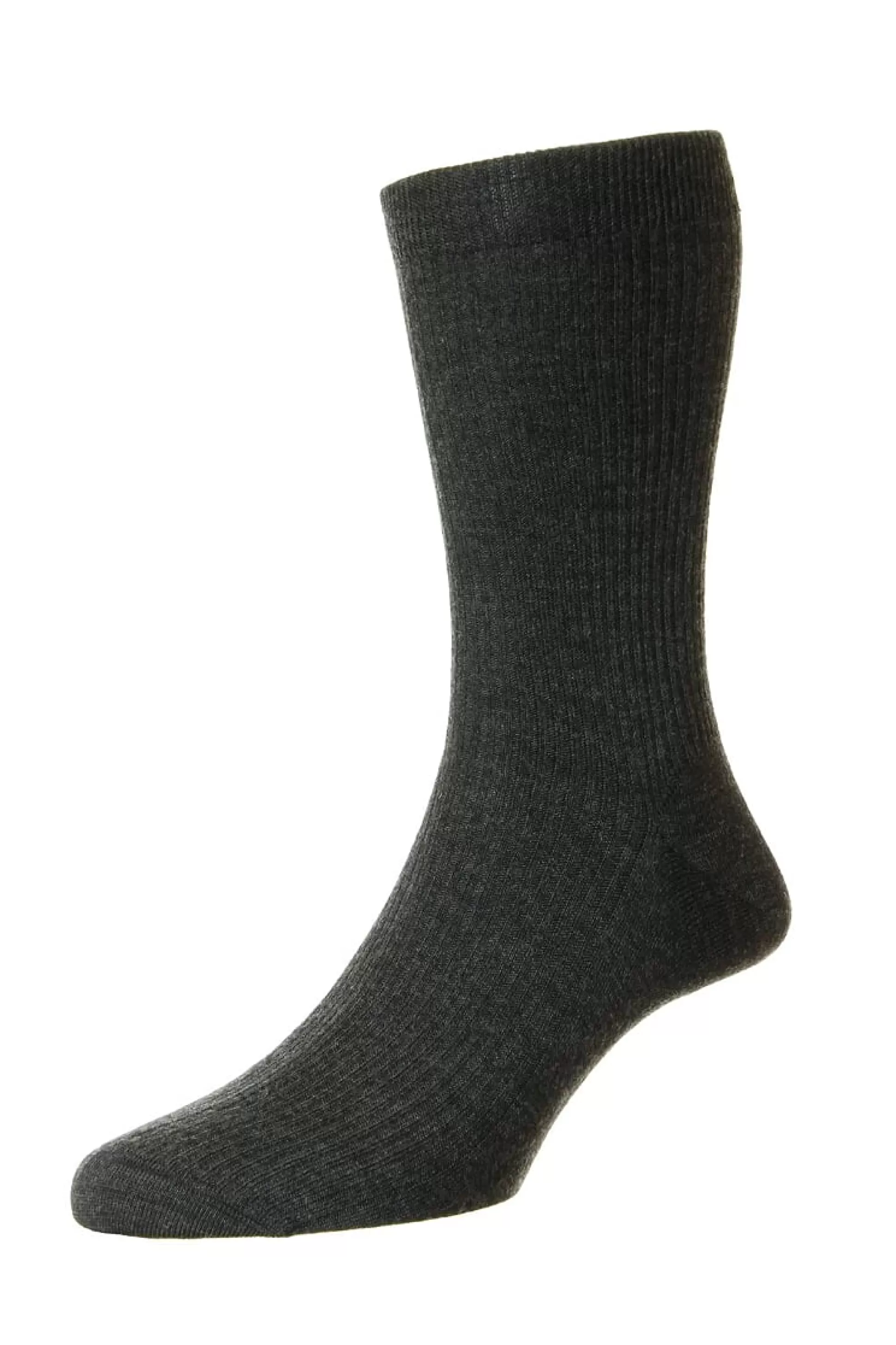 Sale Henry Bucks PANTHERELLA Wool Blend Socks CHARCOAL