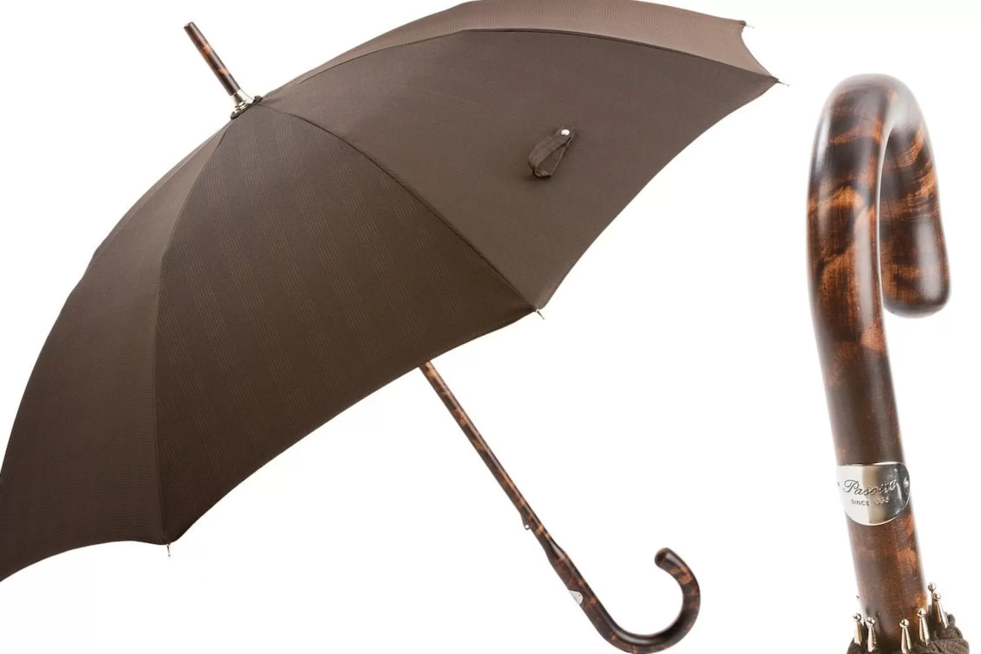 Store Henry Bucks PASOTTI Milford Lux Umbrella BROWN