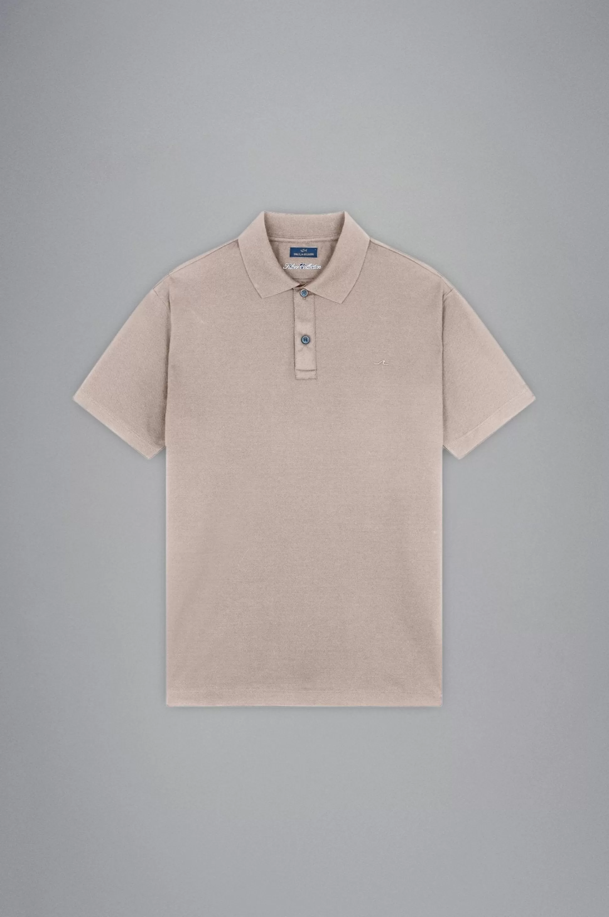 Clearance Henry Bucks PAUL & SHARK Cotton Pique Polo Shirt ALMOND