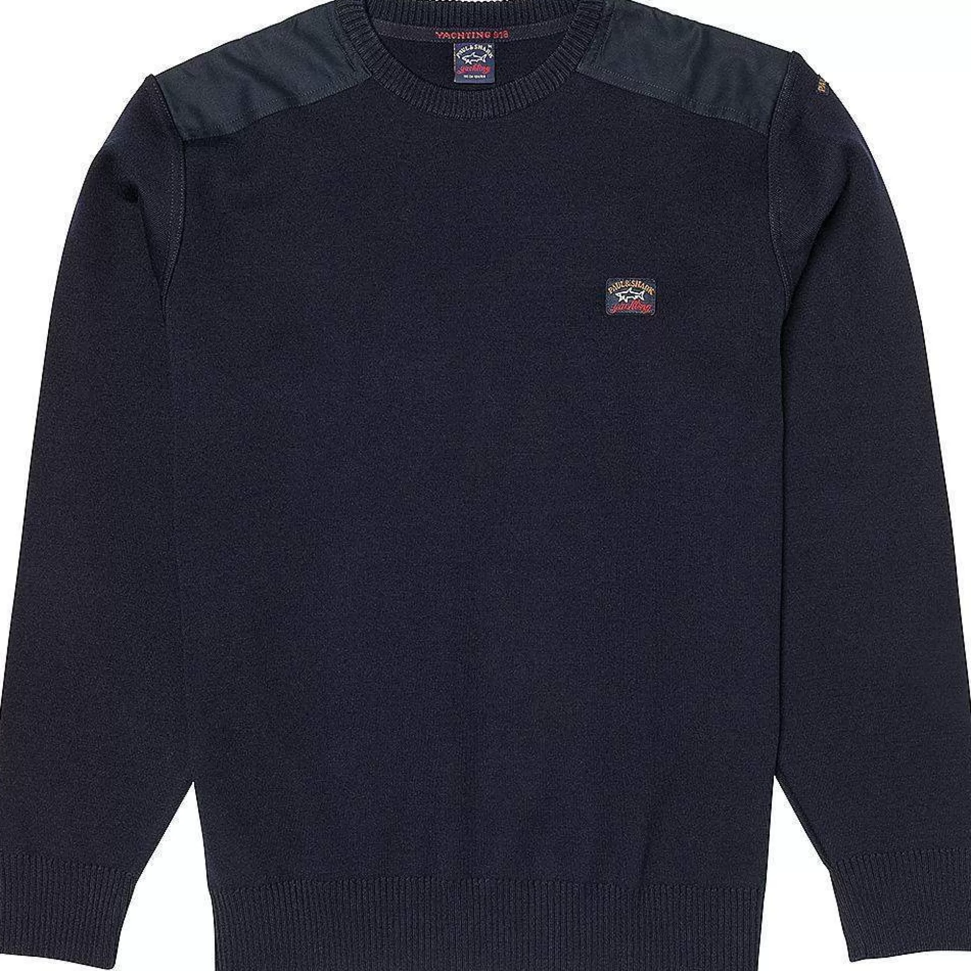 Outlet Henry Bucks PAUL & SHARK Crew Neck Knitted Wool Sweater NAVY NAVY CNECK