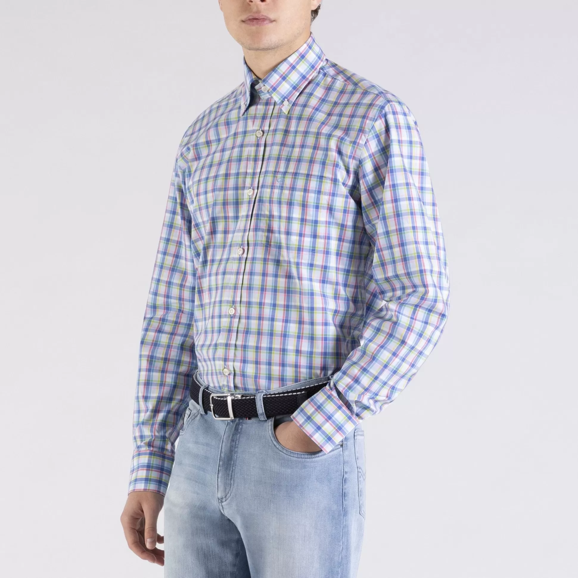 Cheap Henry Bucks PAUL & SHARK Long Sleeve Check Shirt MULTI