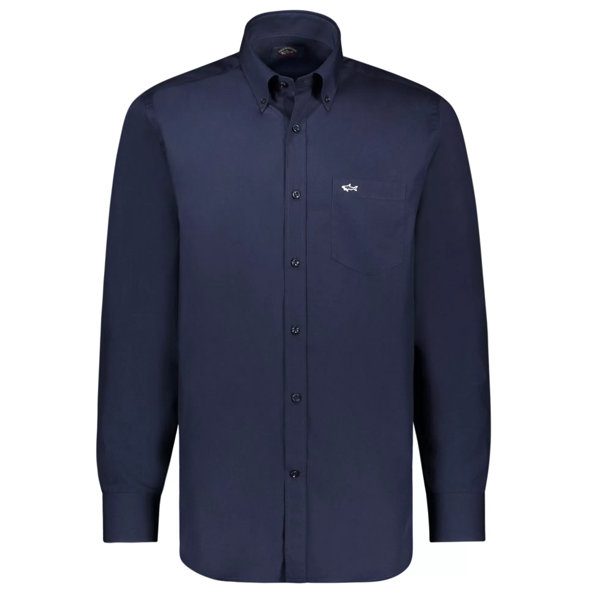 Discount Henry Bucks PAUL&SHARK Classic Poplin Shirt NAVY