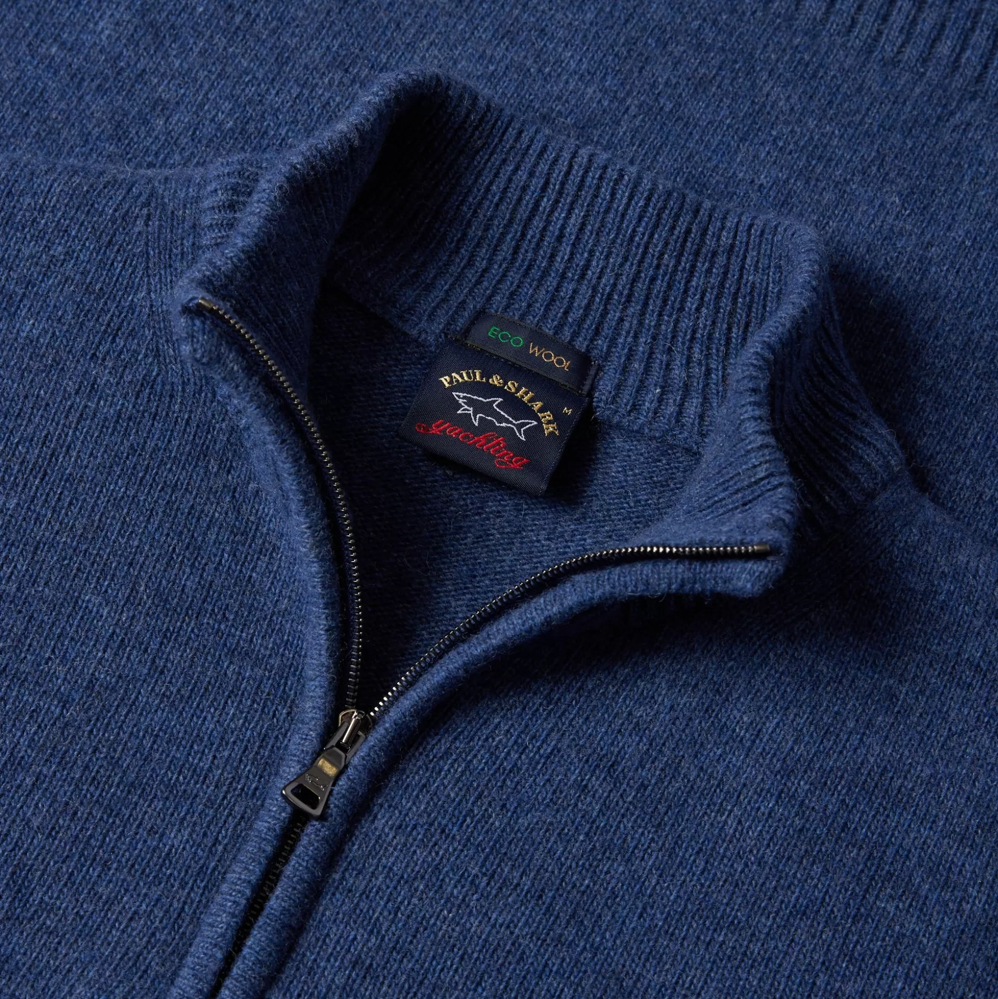 New Henry Bucks PAUL&SHARK Ecowool 1/4 Zip Knit JEANS