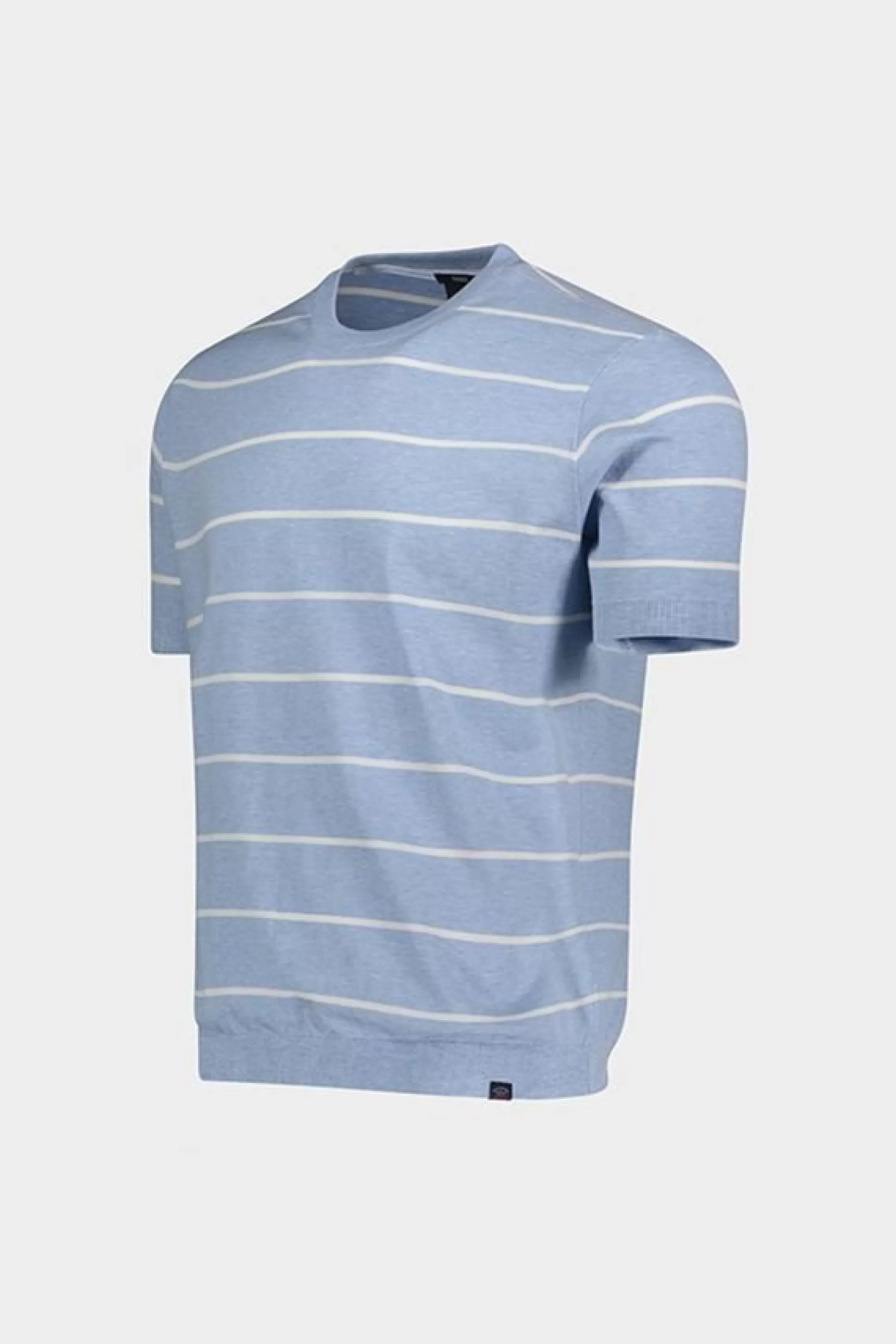 Cheap Henry Bucks PAUL&SHARK FRESCO Striped Crew S/S T BLUE/WHITE