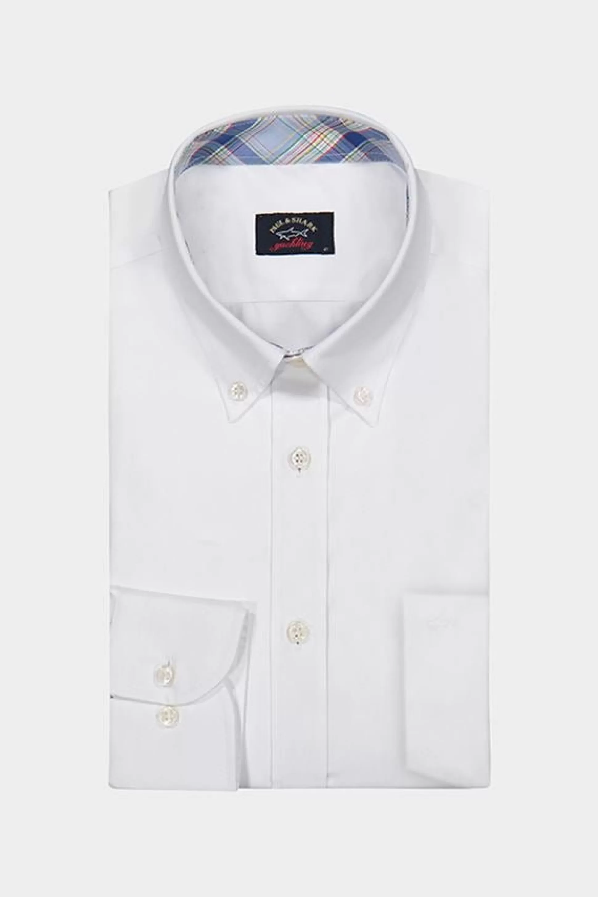 Cheap Henry Bucks PAUL&SHARK Oxford Shirt WHITE