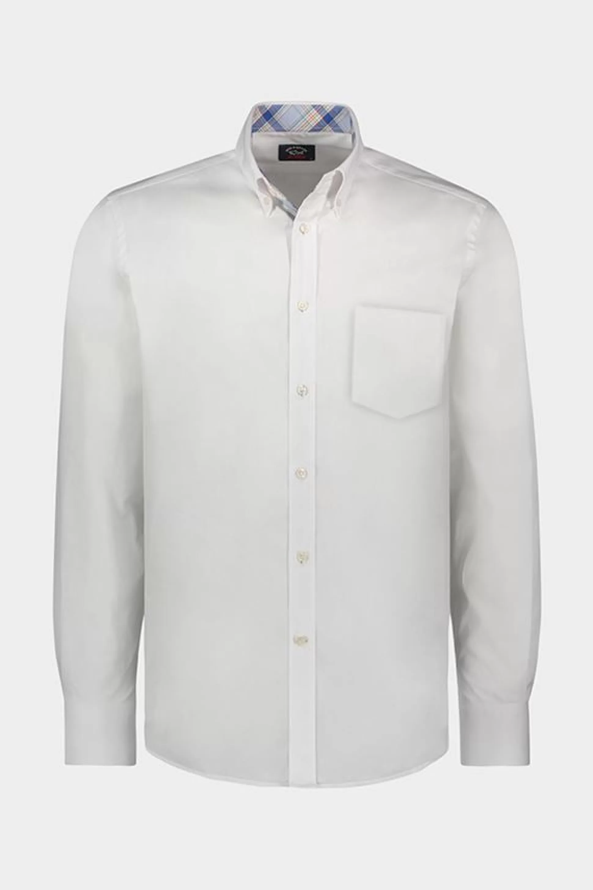 Cheap Henry Bucks PAUL&SHARK Oxford Shirt WHITE