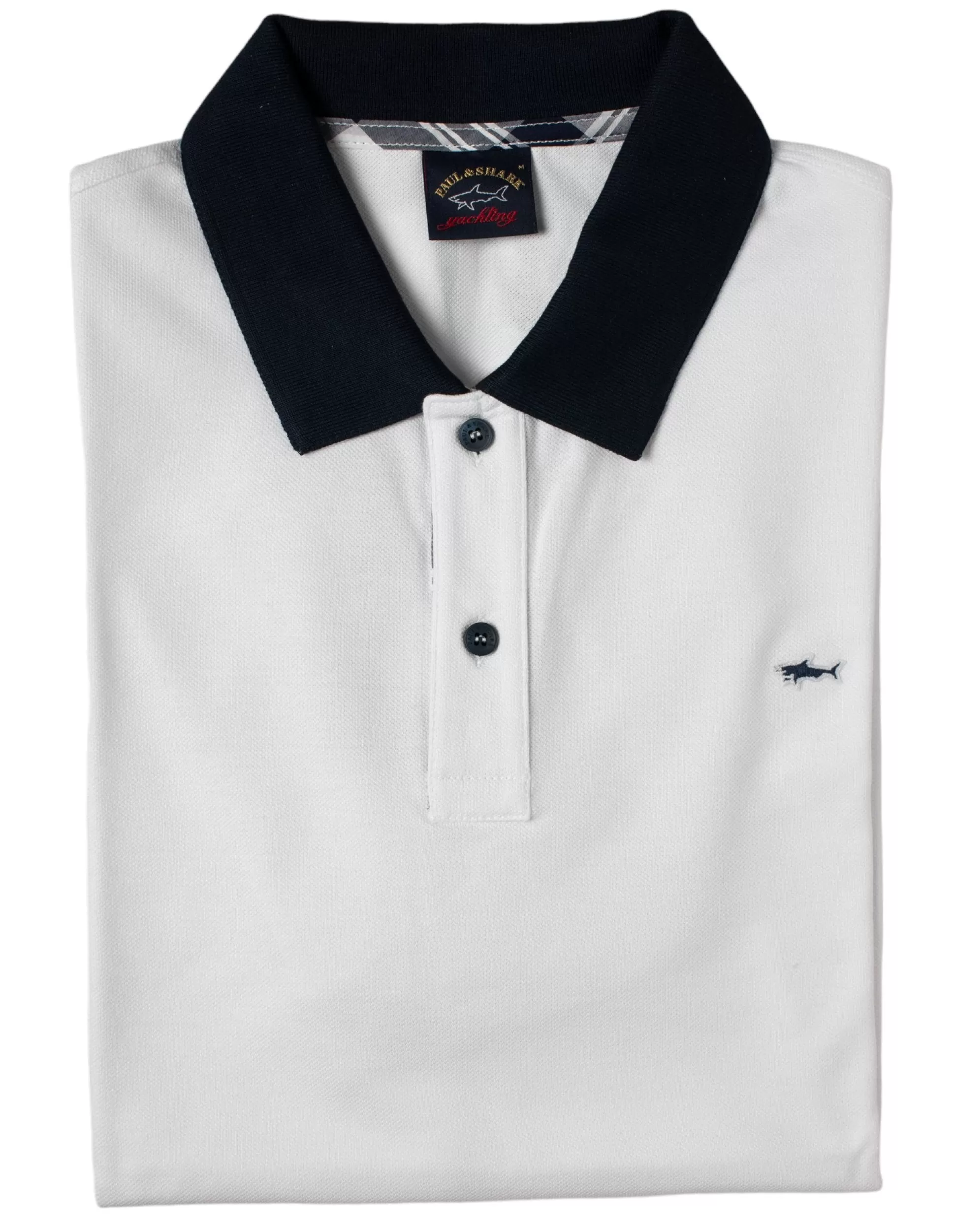 Discount Henry Bucks PAUL&SHARK Pique Polo WHITE