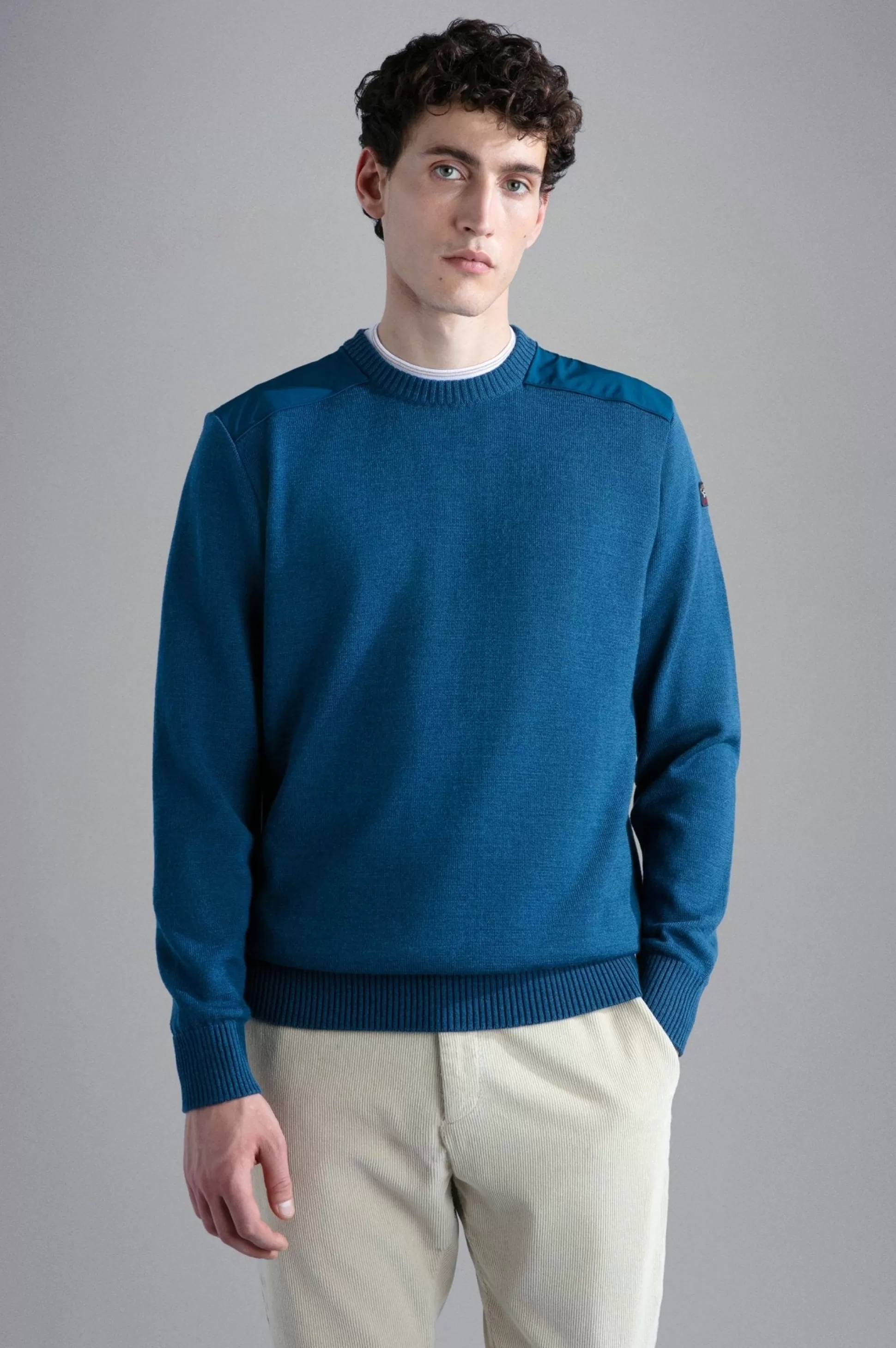 Cheap Henry Bucks PAUL&SHARK X Soft Cooltouch Crewknit DEEP SEA