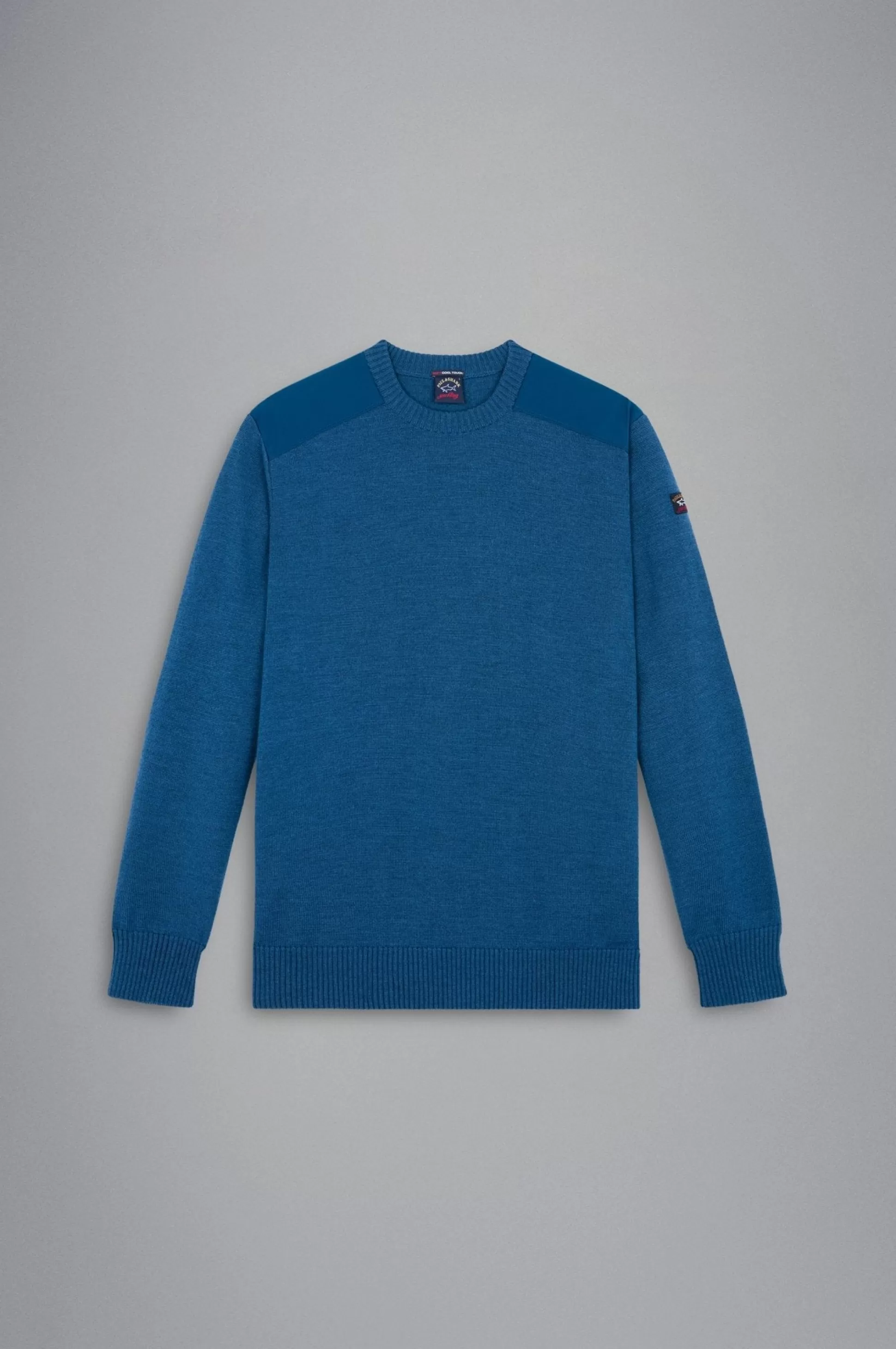 Cheap Henry Bucks PAUL&SHARK X Soft Cooltouch Crewknit DEEP SEA