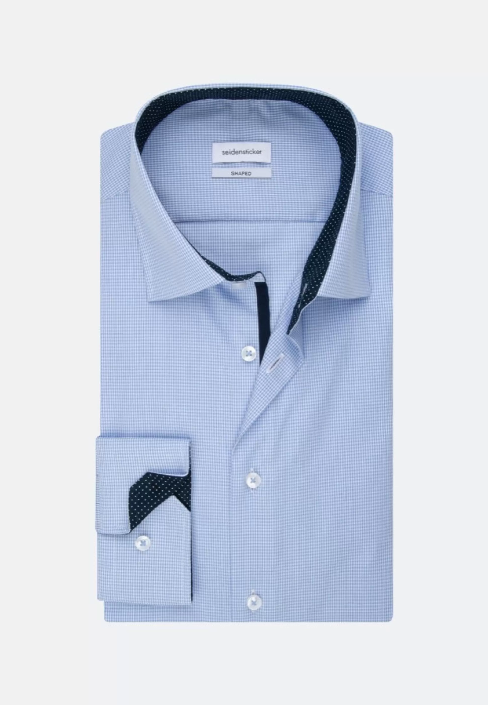 Cheap Henry Bucks SEIDENSTICKER Business Shirt BLUE SC