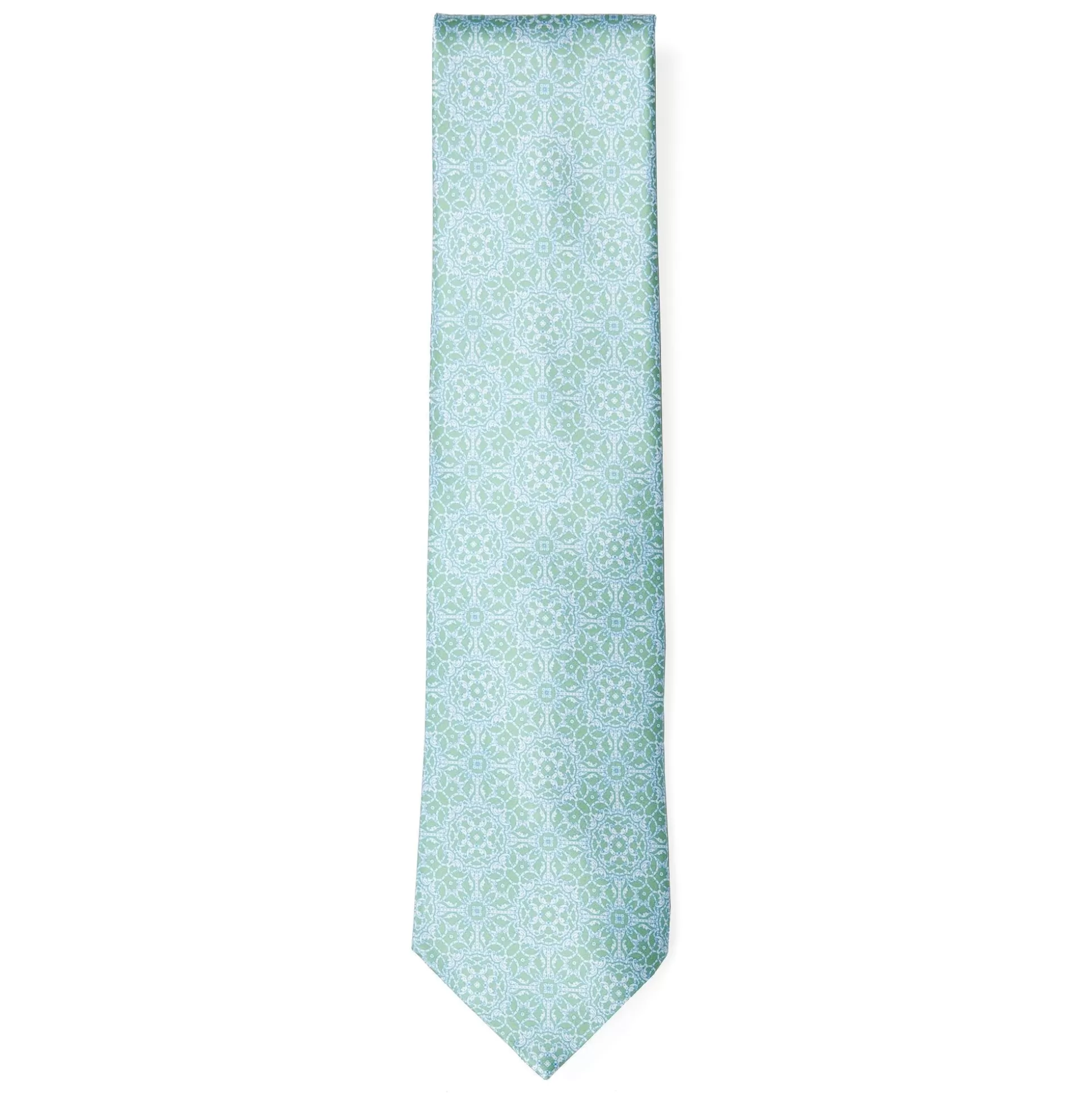 Clearance Henry Bucks STEFANO RICCI Luxury Hand Made Silk Tie LIGHT GREEN