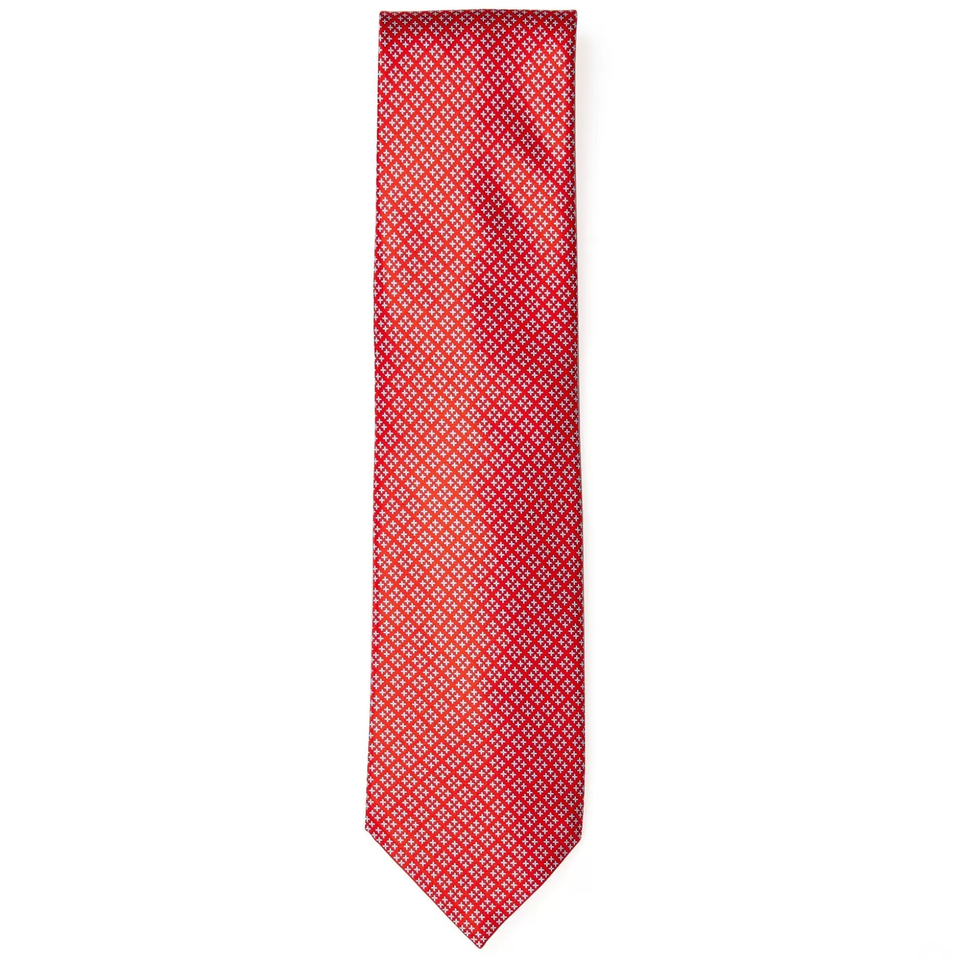 Cheap Henry Bucks STEFANO RICCI Luxury Hand Made Silk Tie RED/WHITE