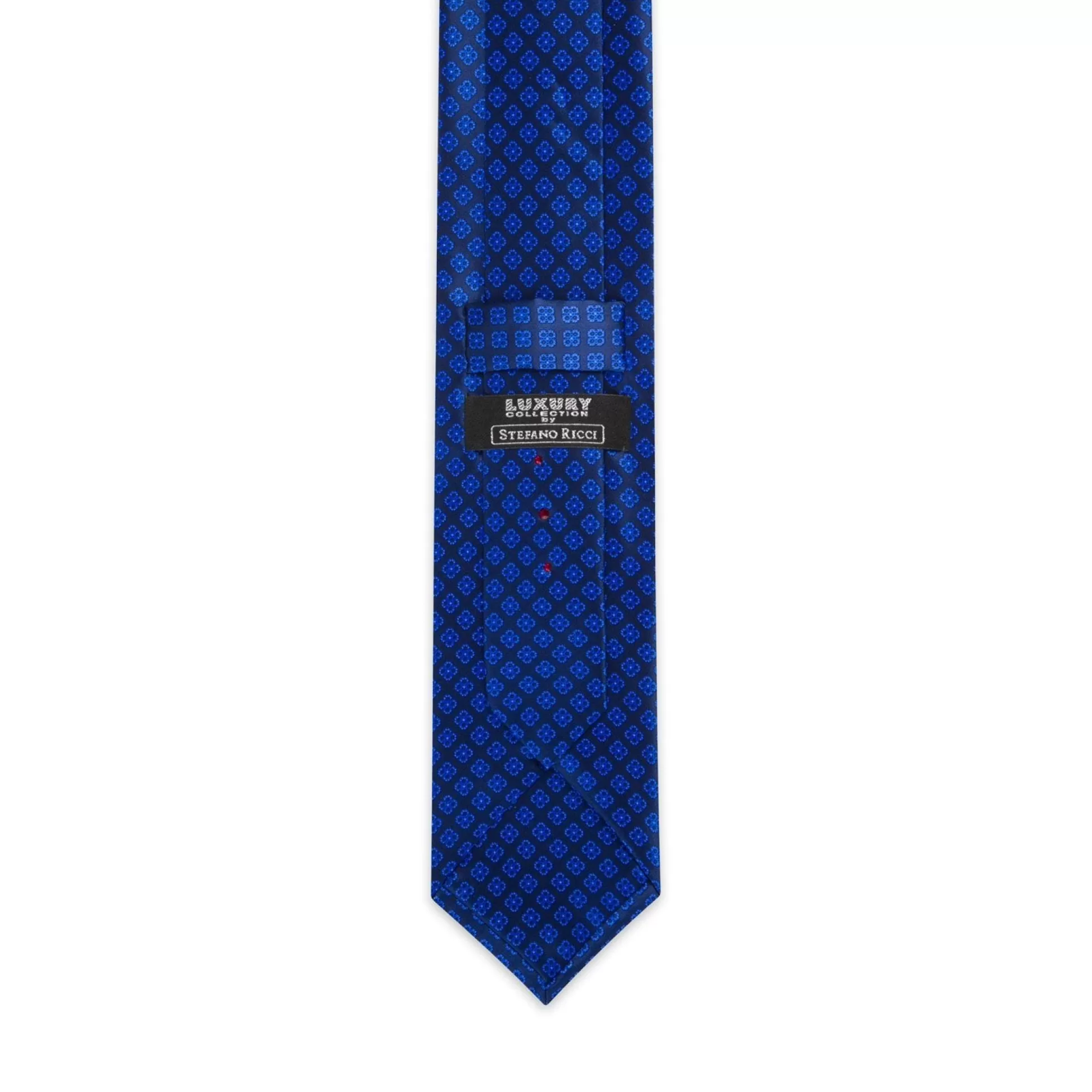 New Henry Bucks STEFANO RICCI Silk Tie BLACK/NAVY