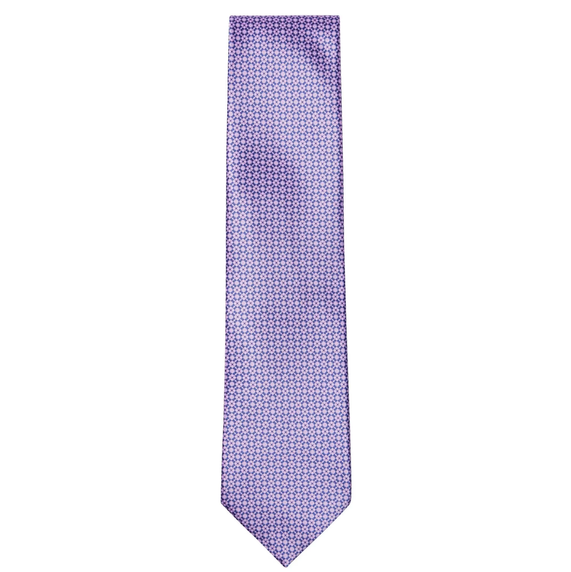 Cheap Henry Bucks STEFANO RICCI Silk Tie PURPLE/NAVY