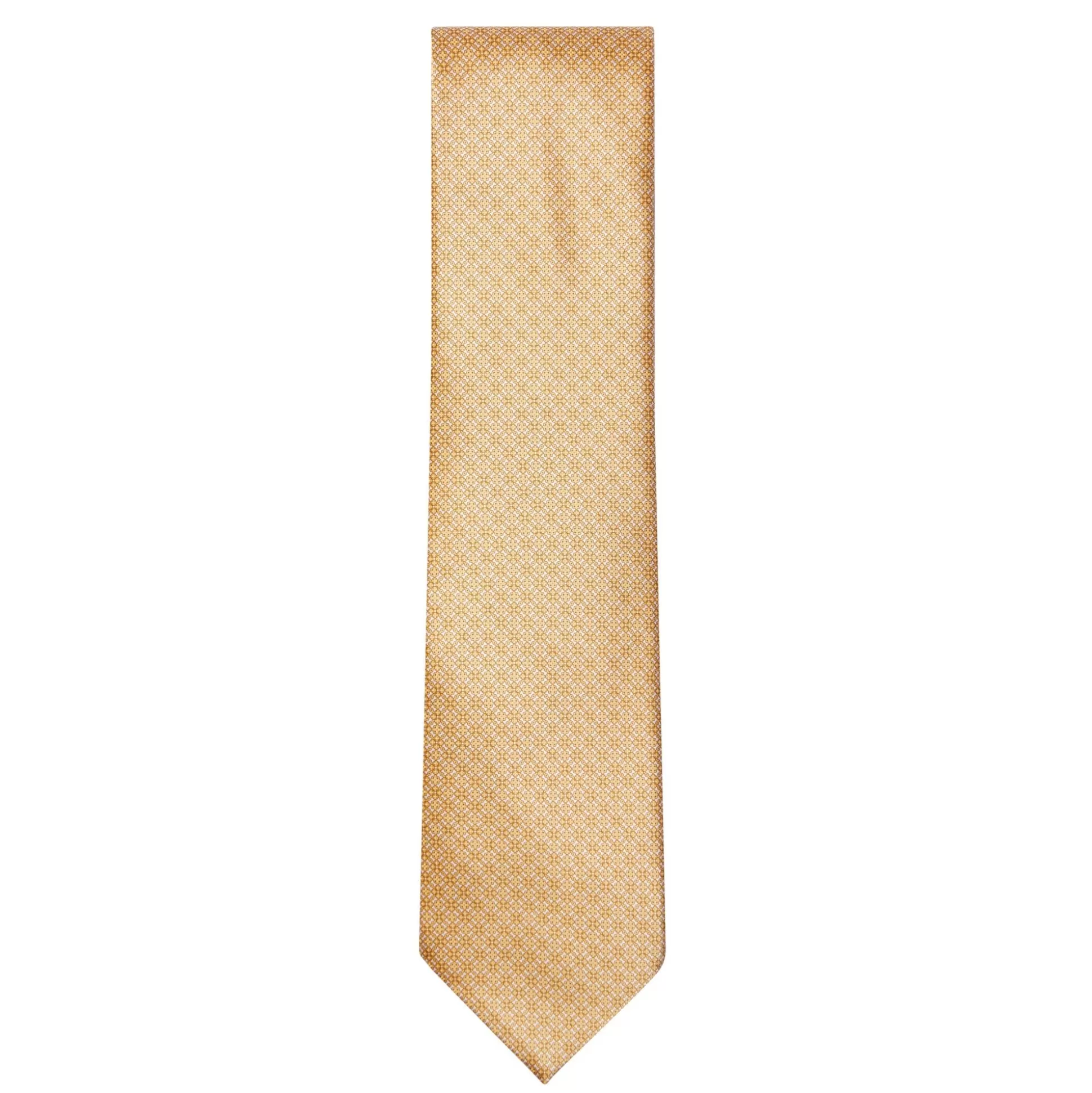 Online Henry Bucks STEFANO RICCI Silk Tie YELLOW