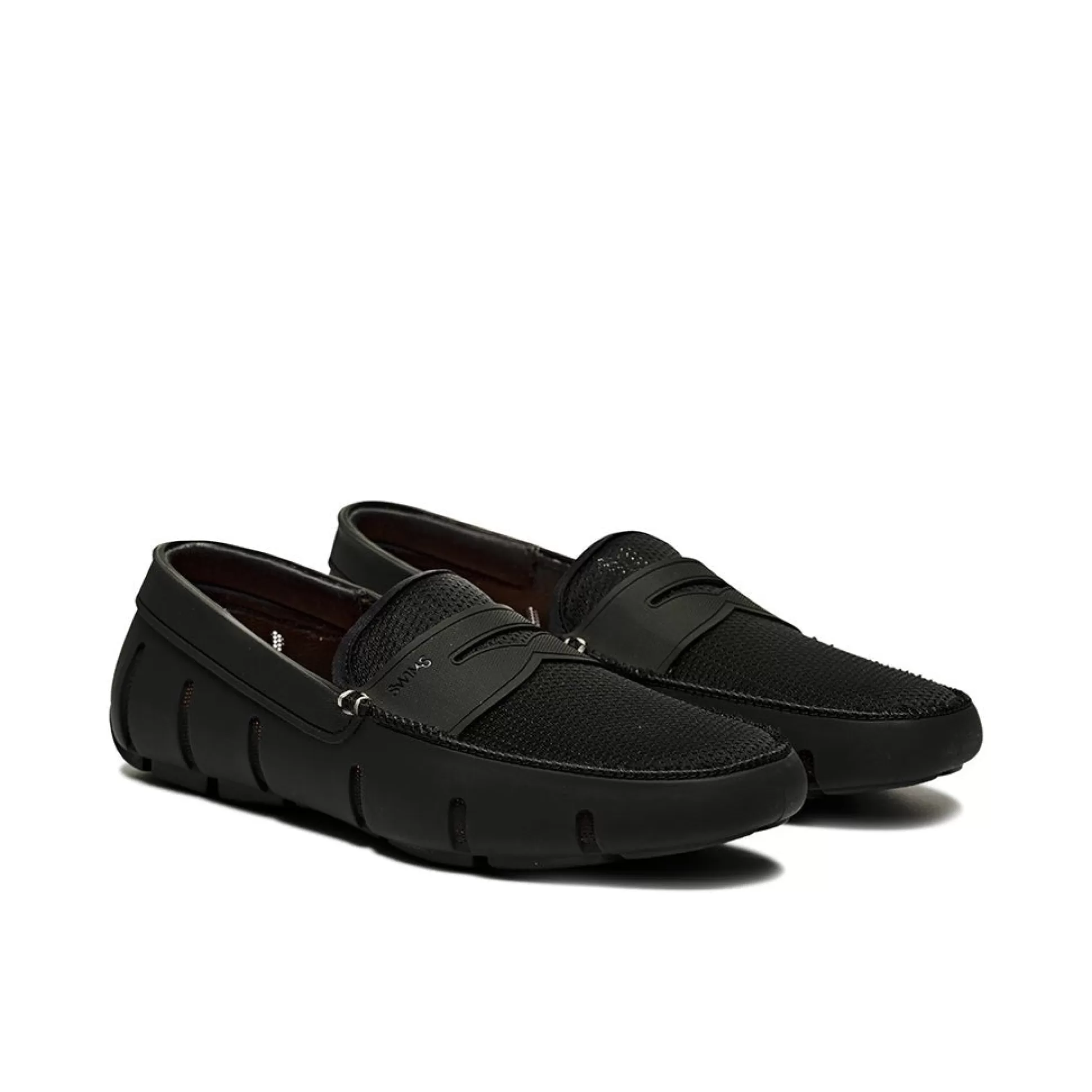 Fashion Henry Bucks SWIMS Men's Penny Loafer BLACK