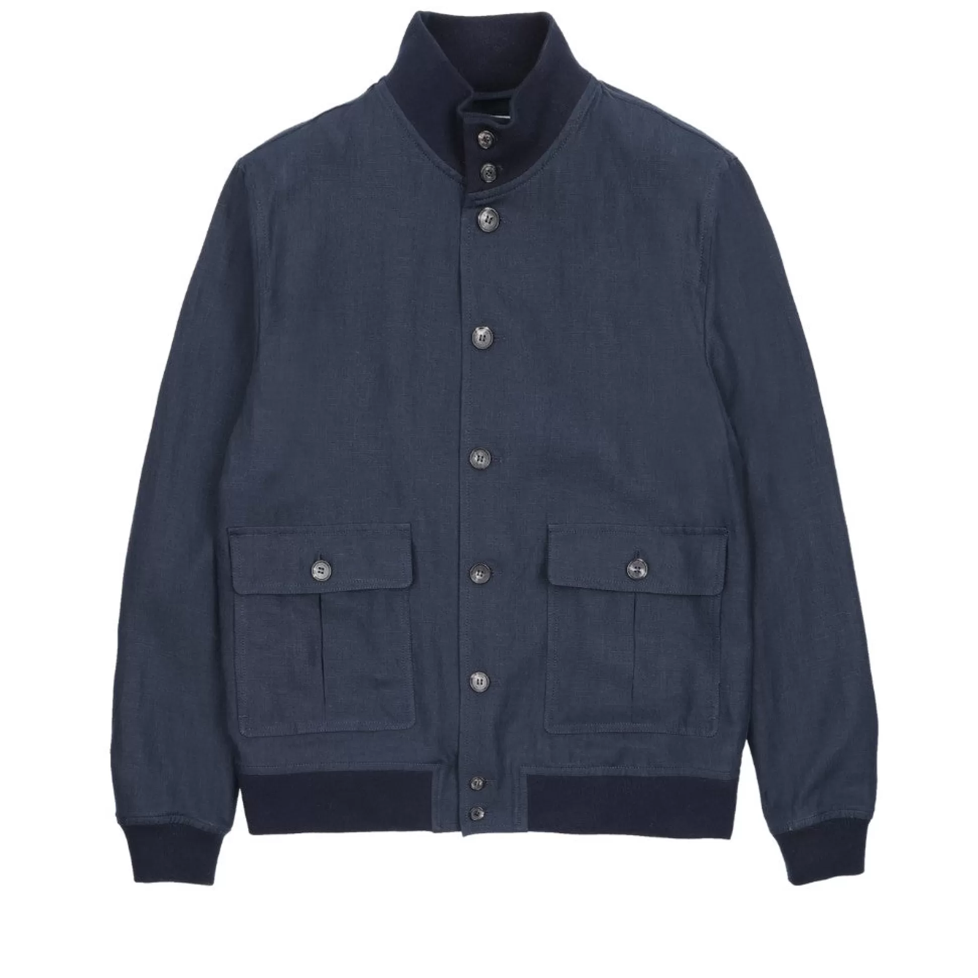 Cheap Henry Bucks VALSTAR Linen Valstarino Jacket NAVY REG