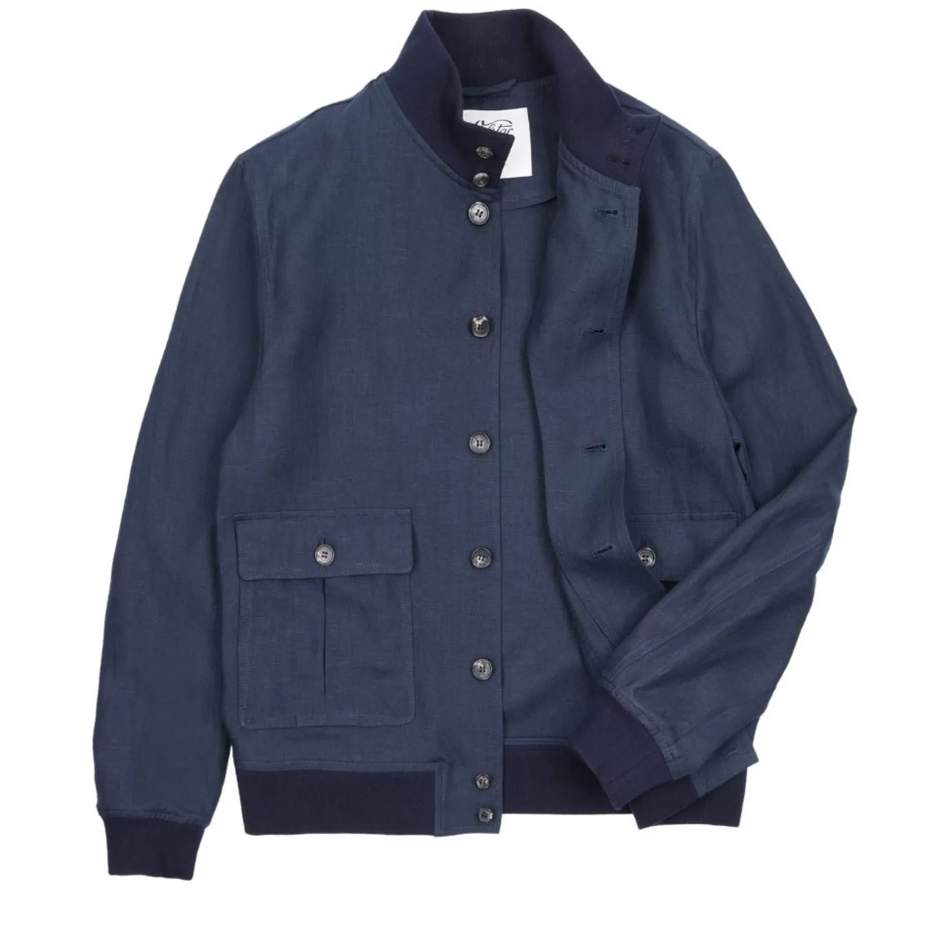 Cheap Henry Bucks VALSTAR Linen Valstarino Jacket NAVY REG