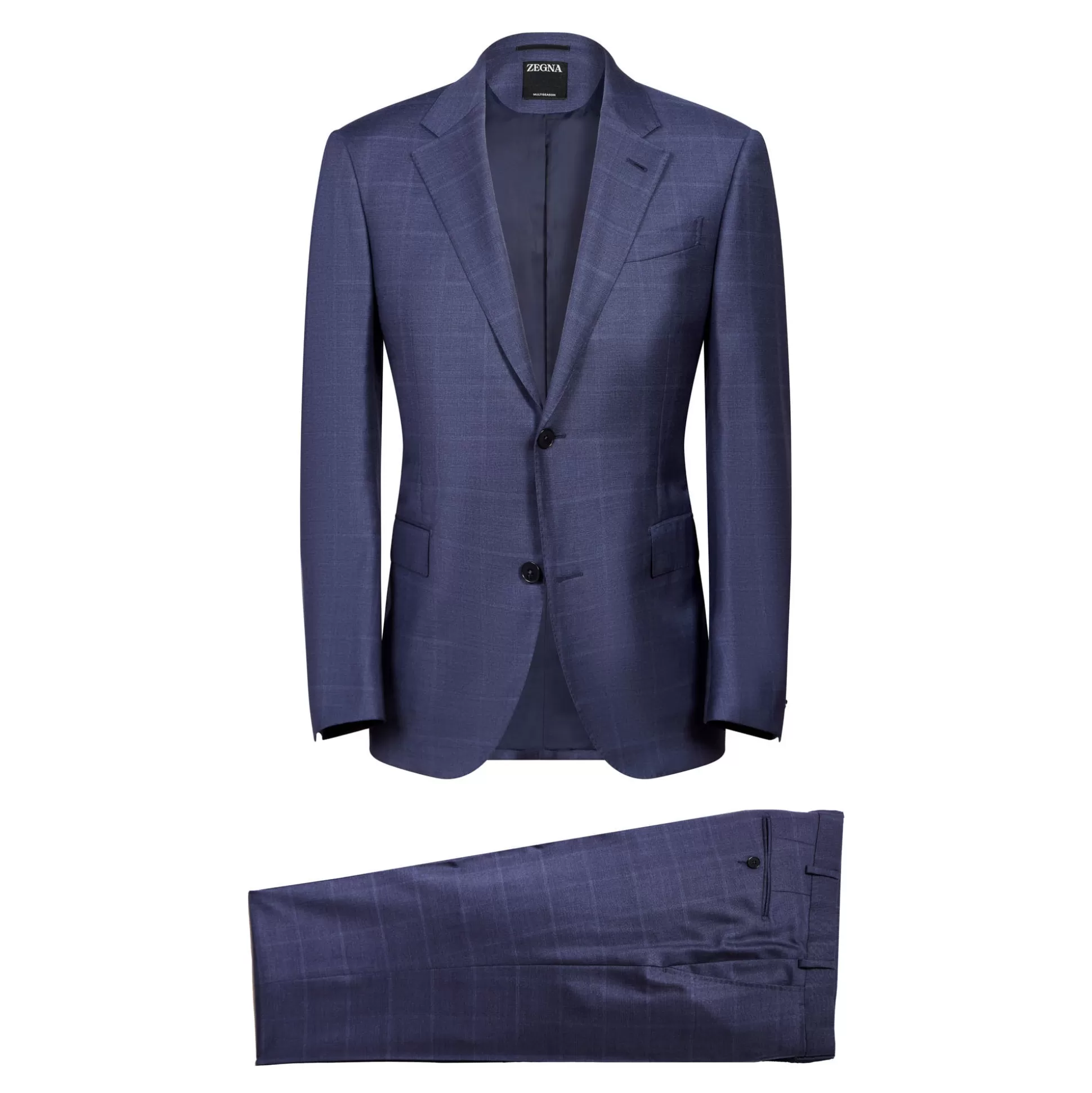 Shop Henry Bucks ZEGNA Multi Season Suit NAVY REG