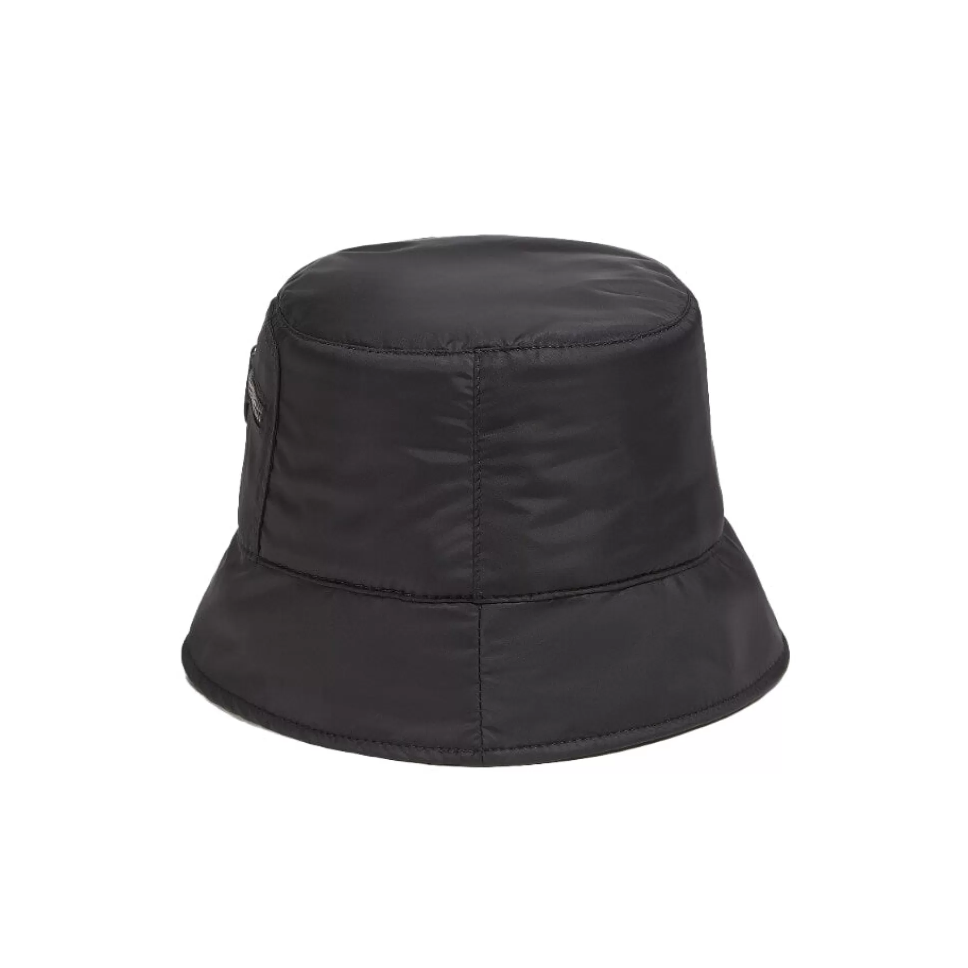 Cheap Henry Bucks ZEGNA Nylon Bucket Bucket Hat W/Zip Pocket BLACK