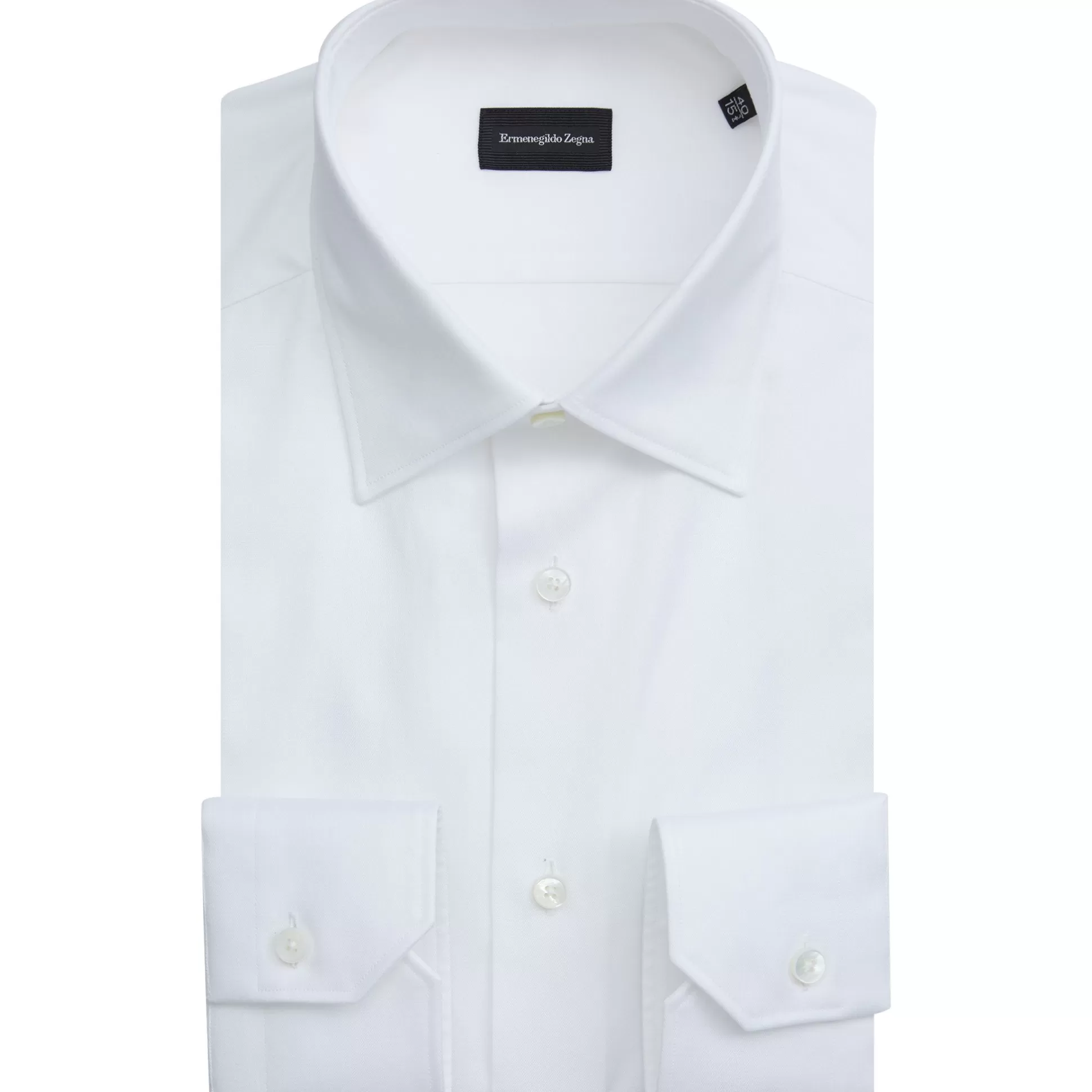 Fashion Henry Bucks ZEGNA TWILL SHIRT SC WHITE SC