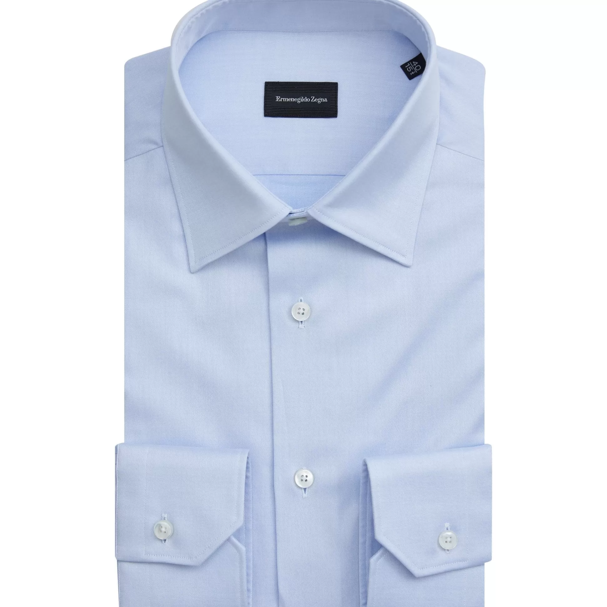 Fashion Henry Bucks ZEGNA TWILL SHIRT SC WHITE SC