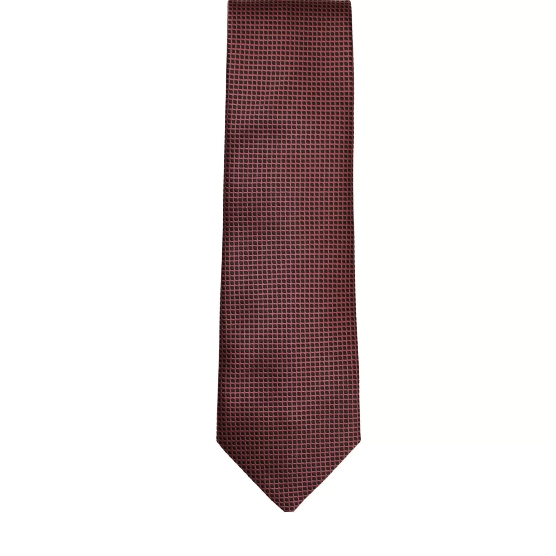 Hot Henry Bucks ZILLI Printed Silk Tie CHARCOAL/PINK